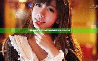 王者荣耀盾山好玩吗 王者荣耀盾山值得入手吗