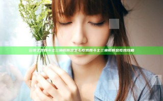 云顶之弈四斗士三换形阵容怎么吃鸡 四斗士三换形阵容吃鸡攻略