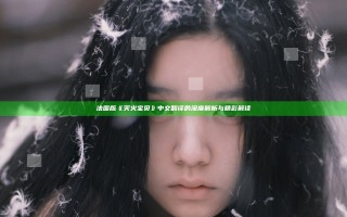 法国版《灭火宝贝》中文翻译的深度解析与精彩解读